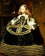 Diego Velazquez infantan margarita vid atta ars alder painting